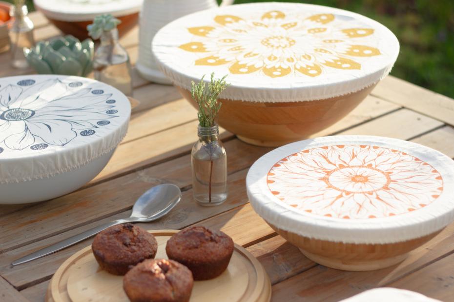 Halo cotton dish covers - Clayspoon
